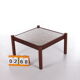 Table basse brésilienne design par percival lafer, années 1960