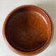 Vintage 70s turned teak salad bowl or large bowl