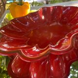 Orange enameled sheet pan