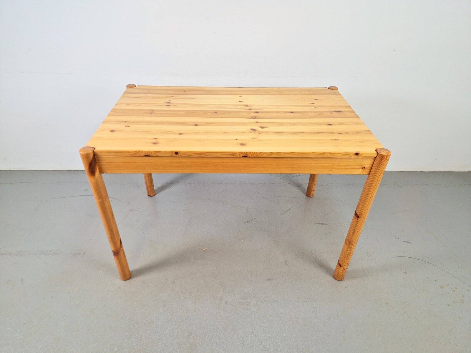 Danish Pine Dining Table by Rainer Daumiller, 1970s