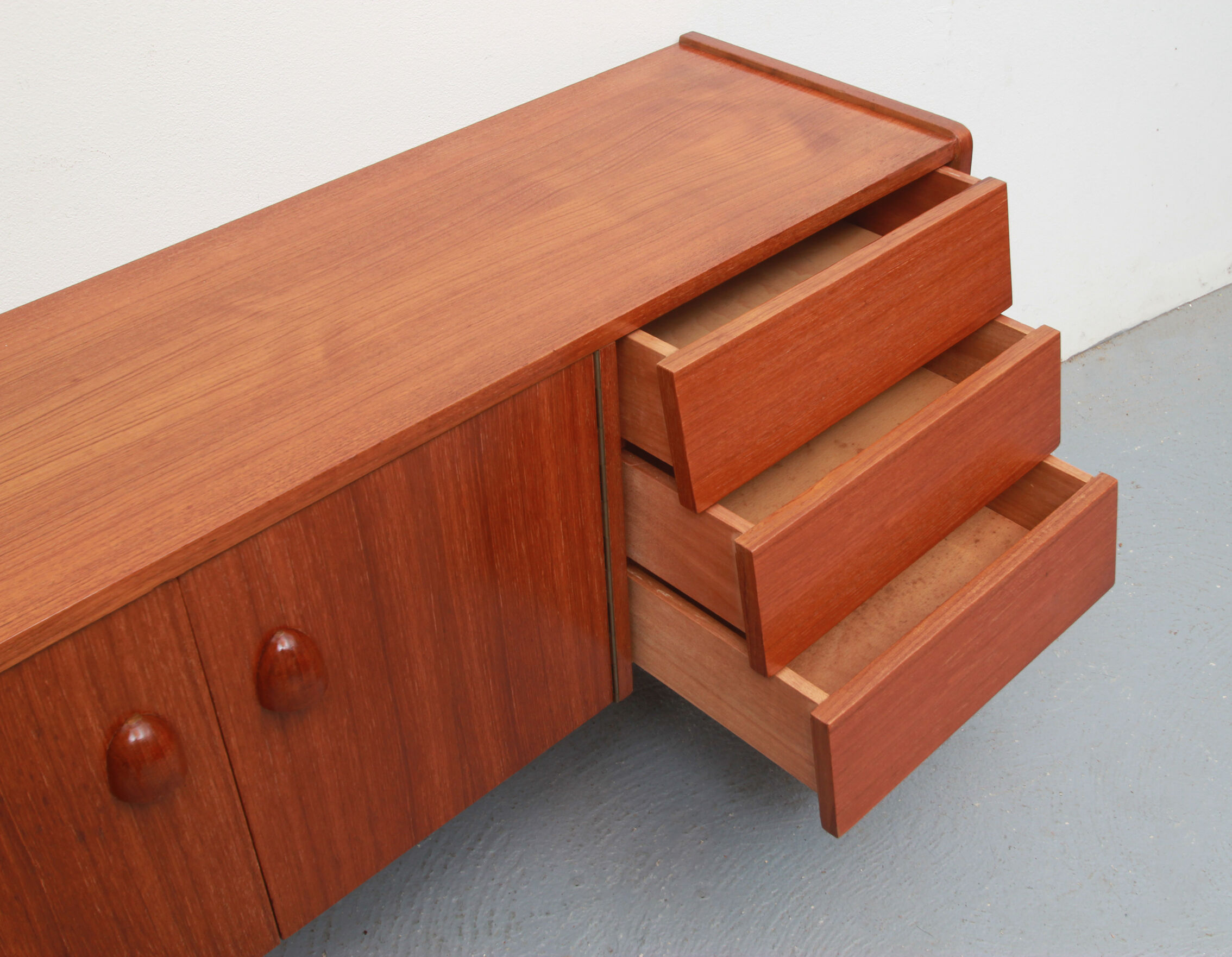 Sideboard in teak, 100cm, 1960