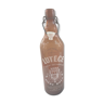 Beer bottle Lutèce in amber glass