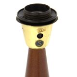Scandinavian teak table lamp foot, Swedese, Sweden, 1970