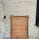 Antique mirror 133cm/96.5cm gilded with gold leaf
