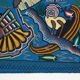Artisanal Peruvian vintage wool tapestry