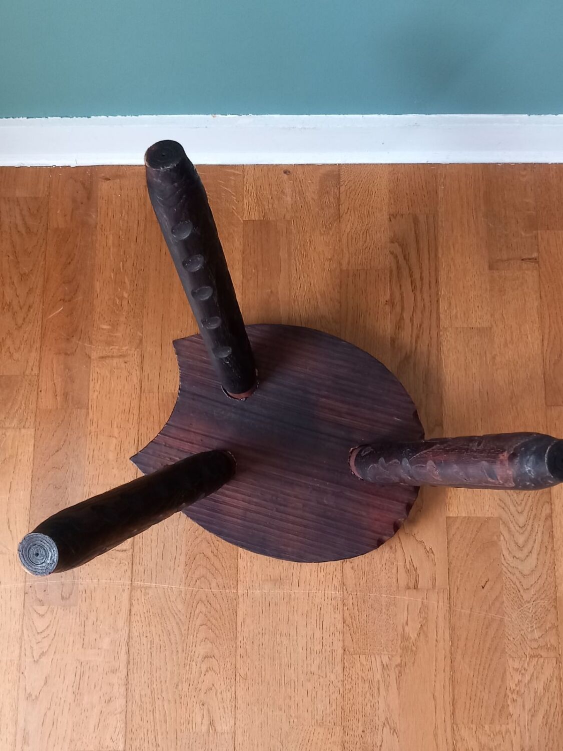 Pair of brutalist tripods