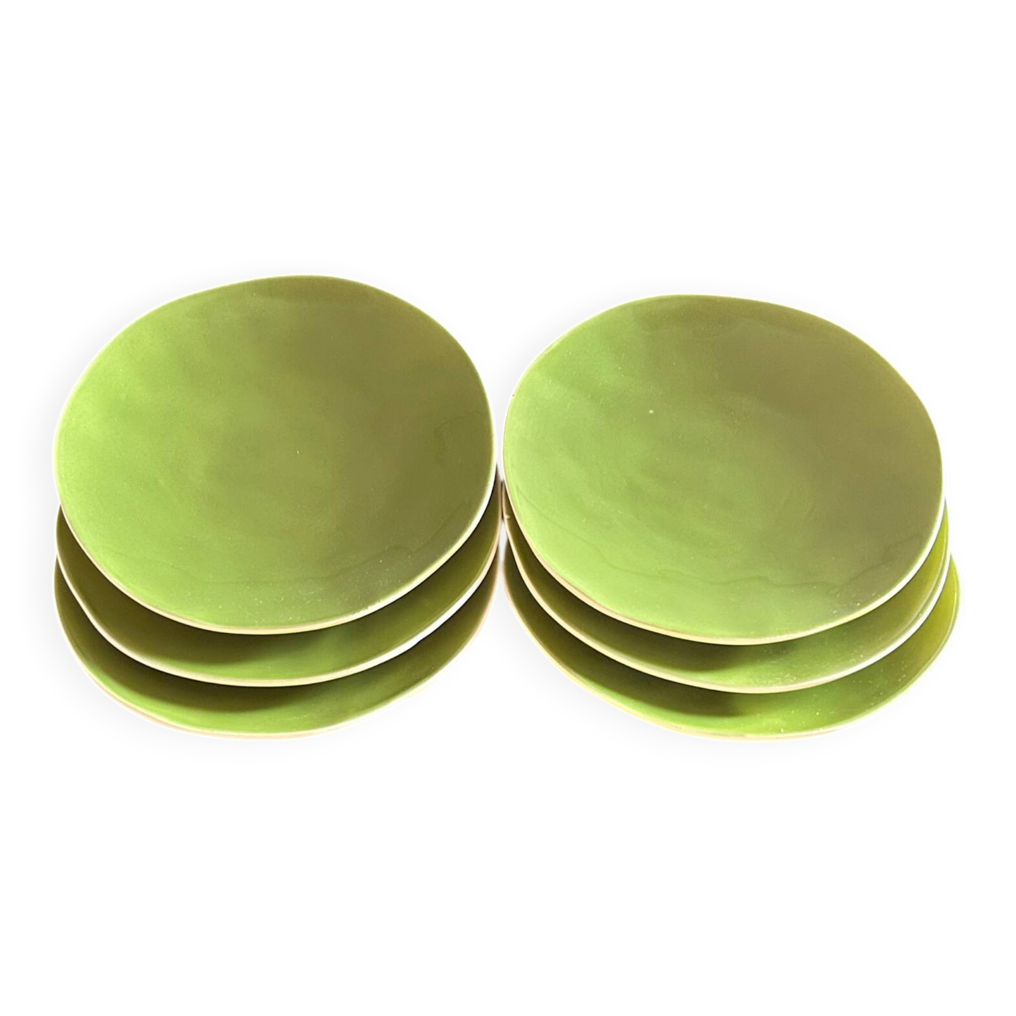 Ceramiche Toscane 6-piece plate set