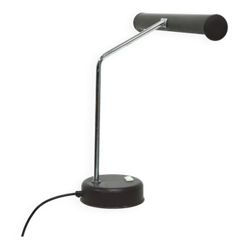 Lampe de bureau tubulaire fluorescente vintage des années 1970