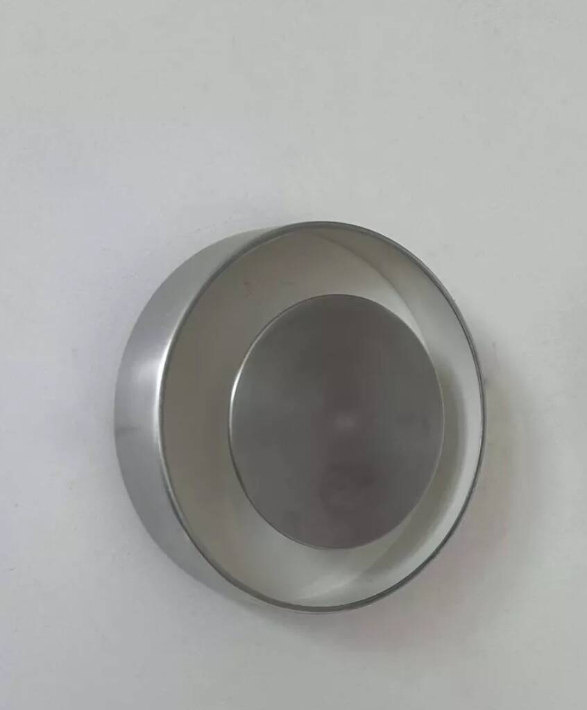 Pair of vintage wall lights, brushed metal, France 1970