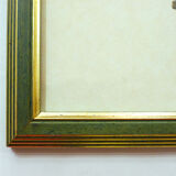 Mushrooms engraving board framed