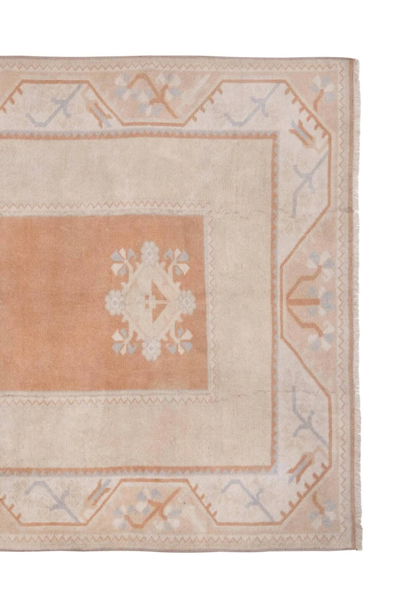 Vintage handmade Turkish rug 156x255 cm