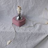Pink lamp base