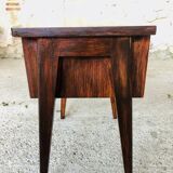 Vintage bedside table, Scandinavian style, Circa 60