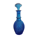 Carafe pointe de diamant bleue "Casa Lopez"