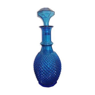 Decanter blue diamond tip "Casa Lopez"