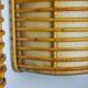 Pair of rattan sconces France 1960