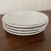 Lot de 4 assiettes Faïence italienne 1950-70