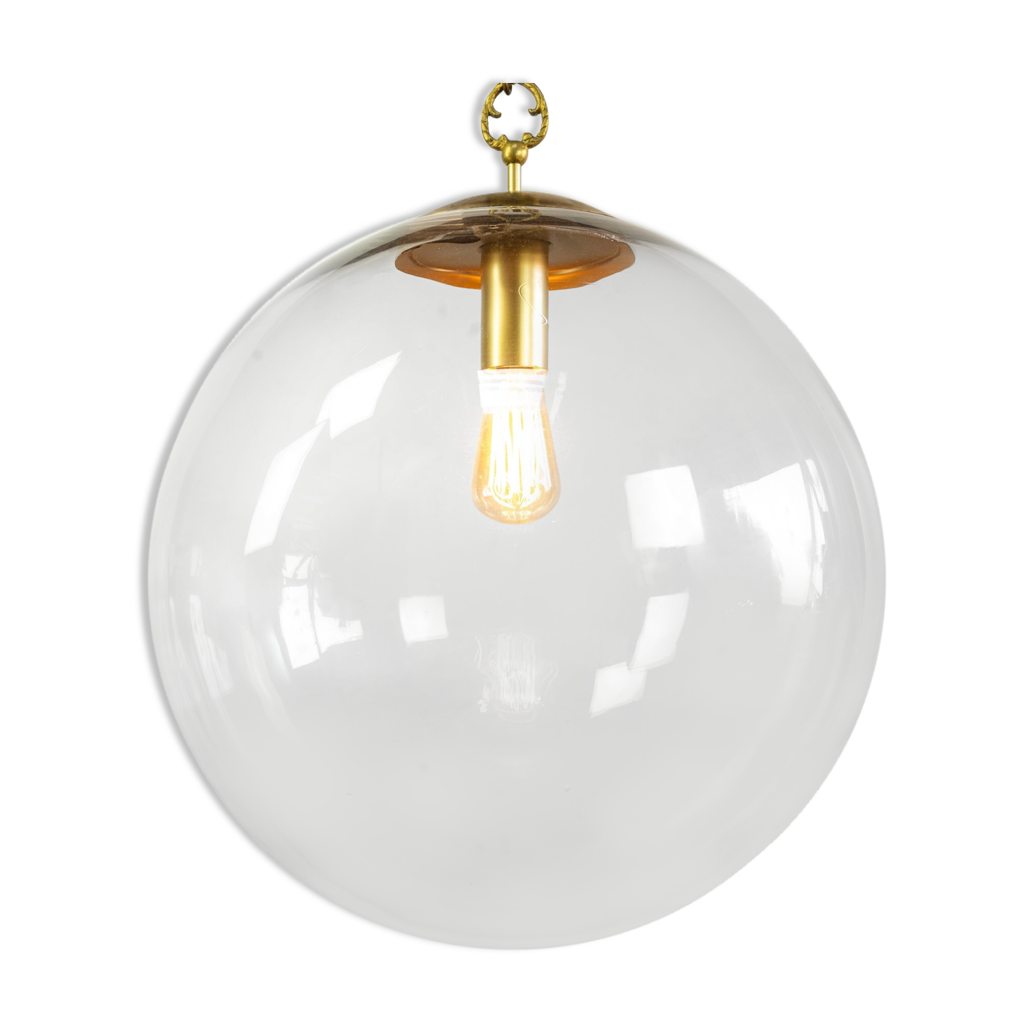 Large Vintage Raak glass bulb lamp, Amsterdam 1960s