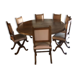 Table and chairs