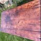 Solid wooden farm table mid-20th century