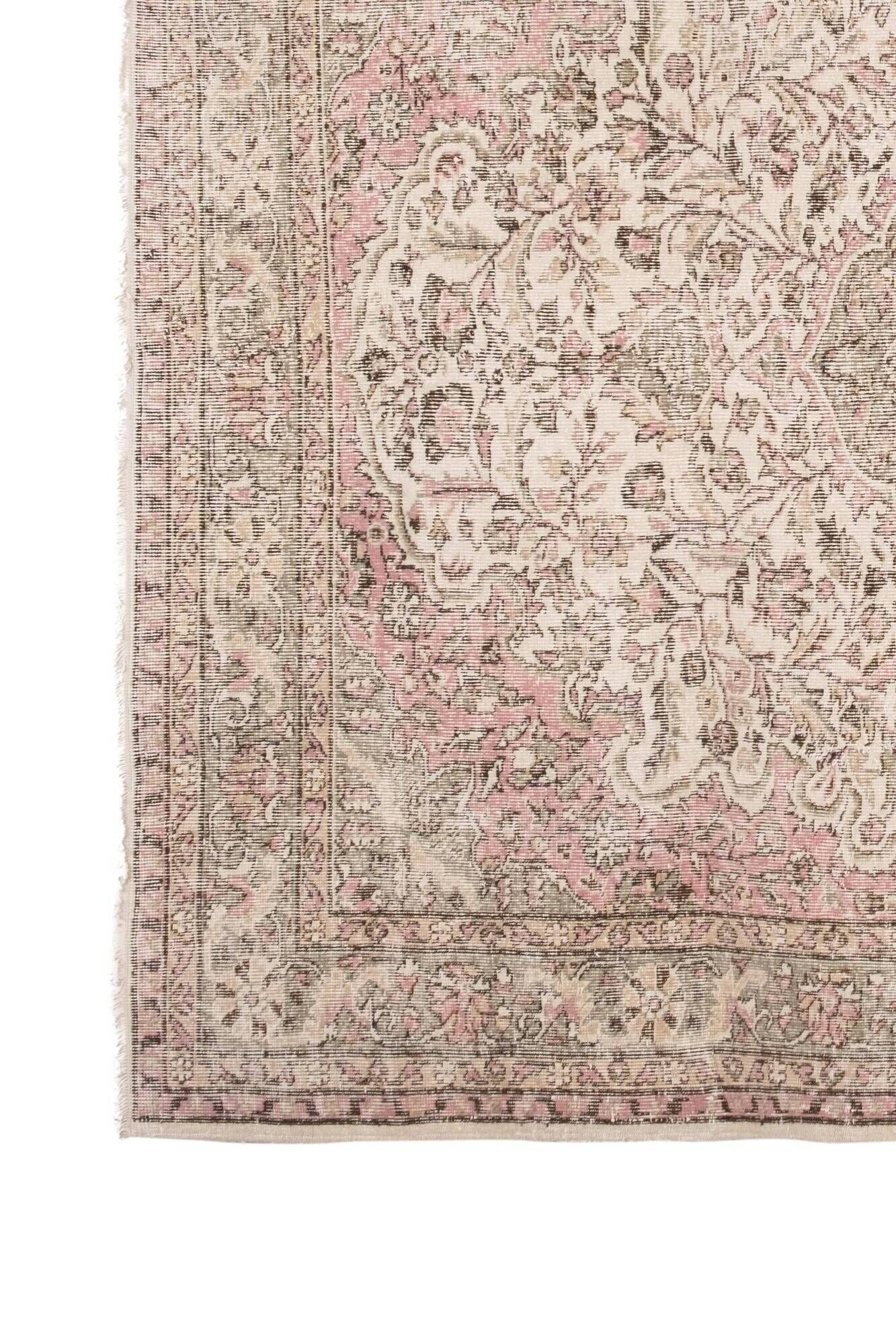 Vintage Turkish handmade rug 211x300 cm