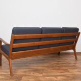 Danish teak Senator sofa by Ole Wanscher for Poul Jeppesens, 1950s