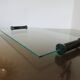 Plateau en verre et polycarbonate années 80 ers Memphis