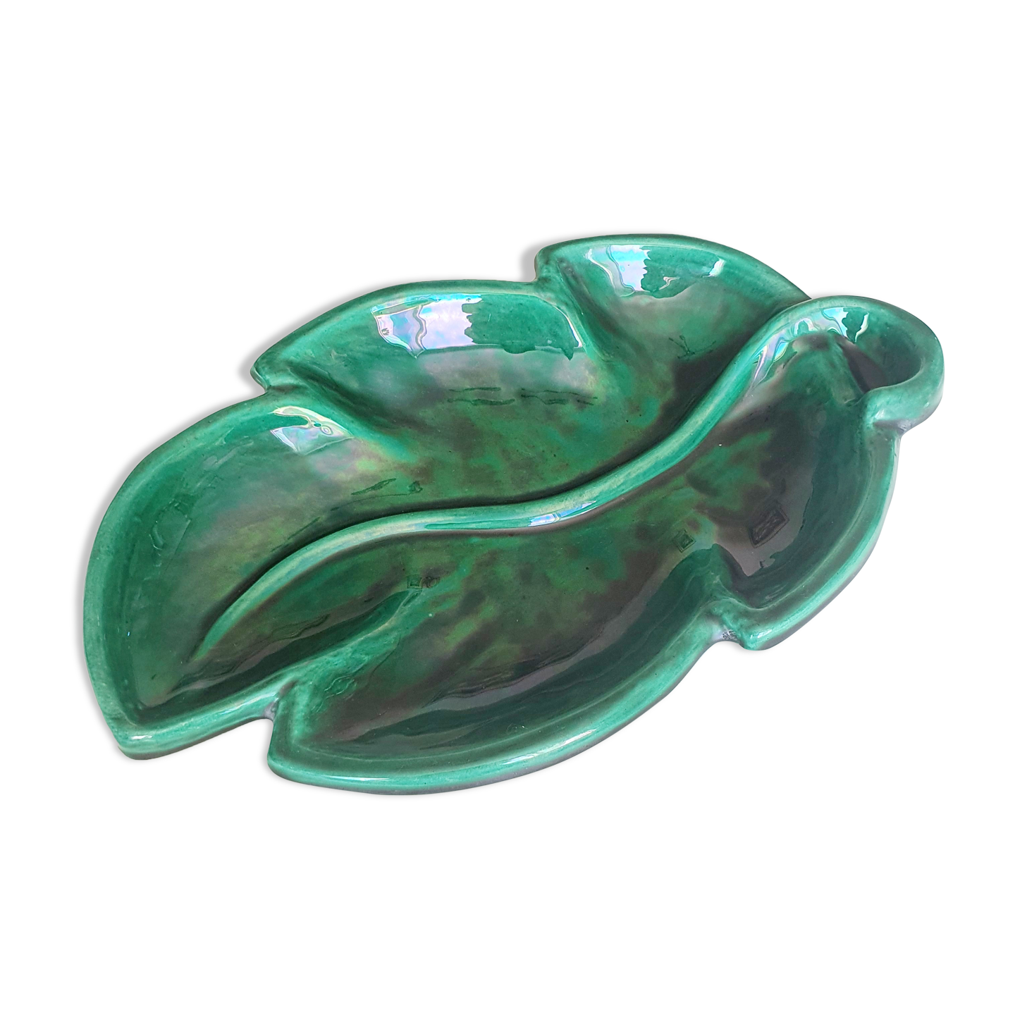 Large serving dish sheet Jules Moreau Malicorne