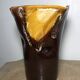VASE Handkerchief in glazed ceramic handmade VALLAURIS