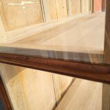 Art Deco oak museum display case