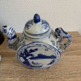 Chinese porcelain moon teapot