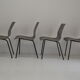 Set of 4 chairs by René-Jean Caillette for Charron