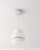 Suspension vintage opaline