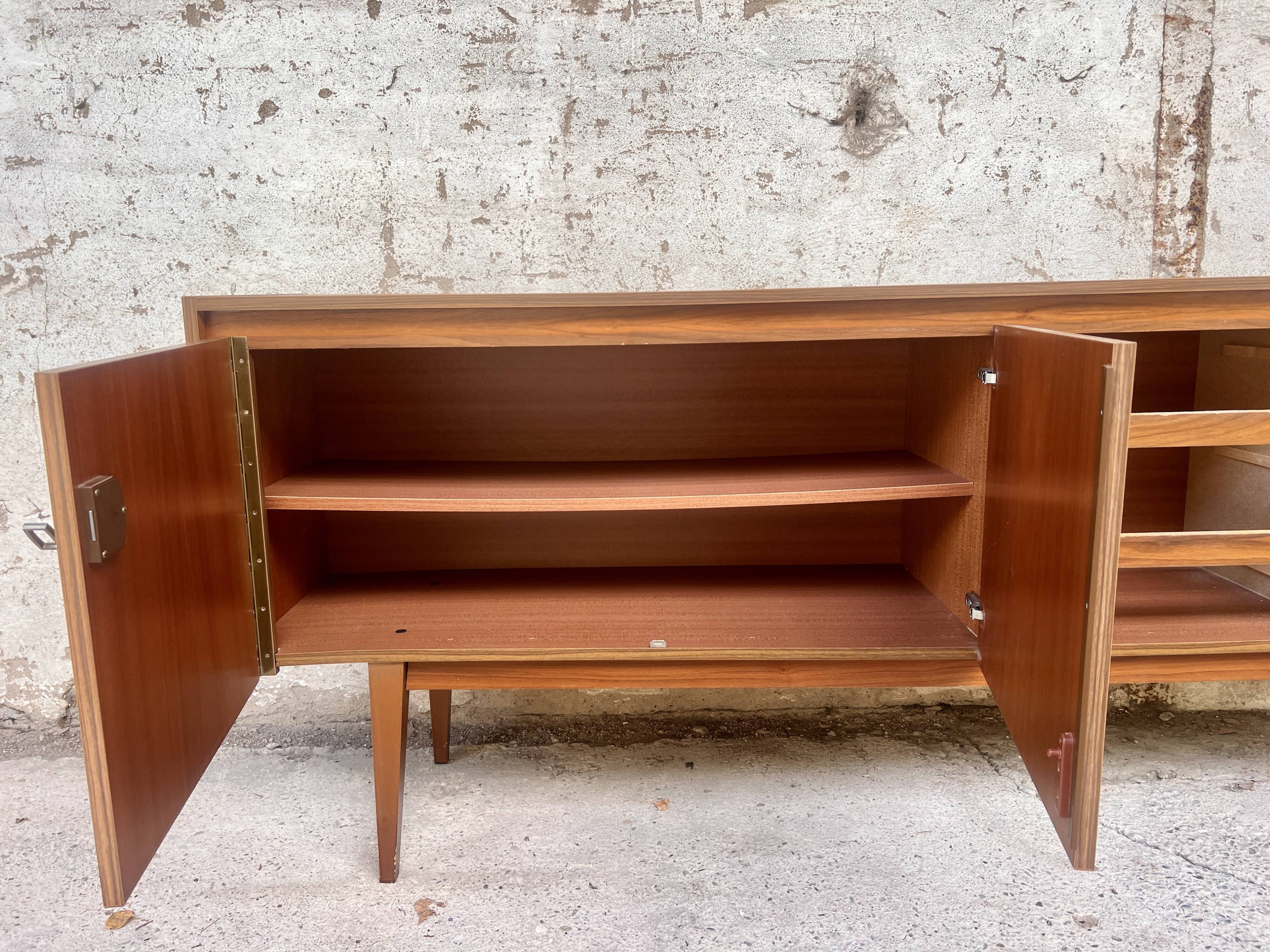 Vintage TV/hi-fi cabinet sideboard