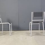Set of 6 Sandow chairs by Rene Herbst, 1980s