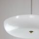 Space Age Italian Plexiglass and Brass Chandelier, 1970s