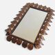 Spanish Mid-Century Wrought Iron Mirror with Foliage Frame, Circa 1950s