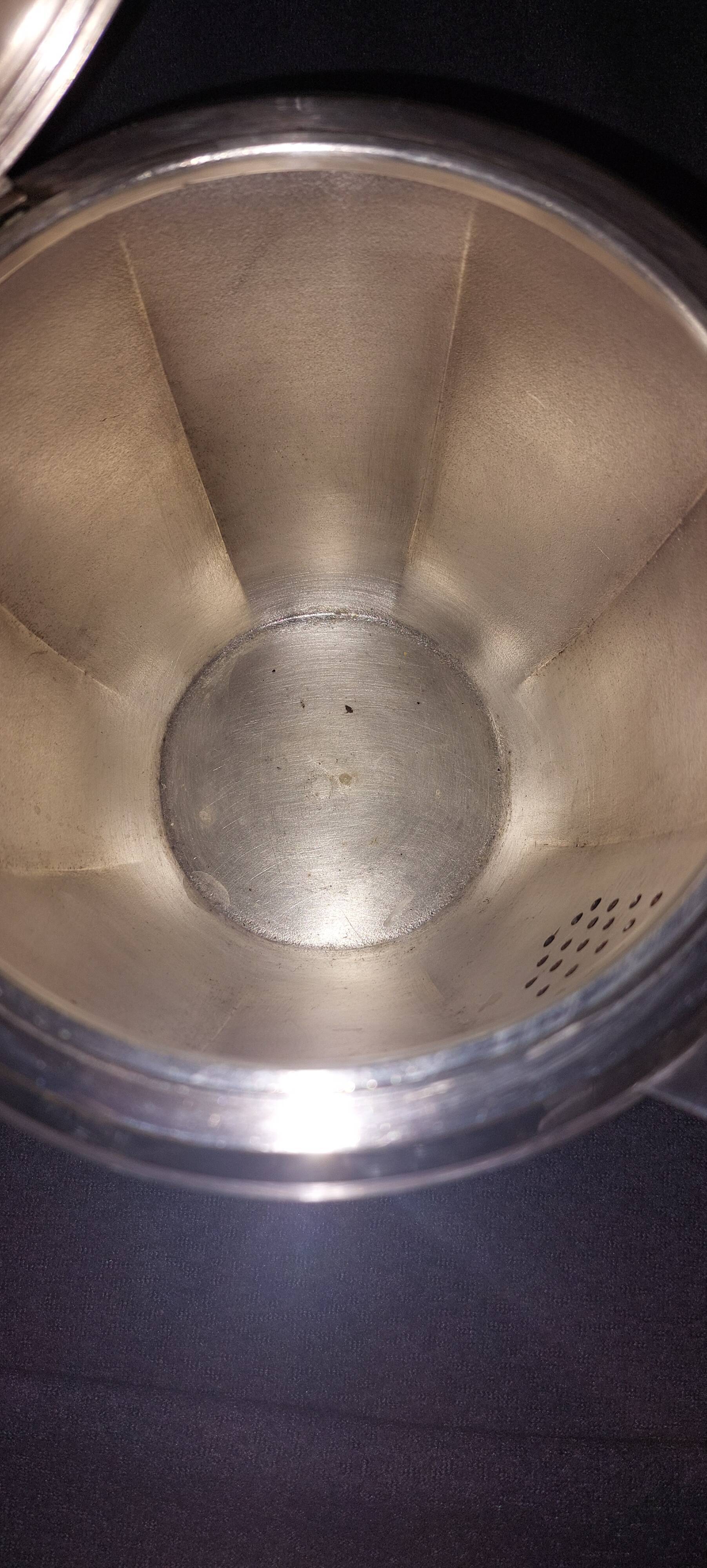 Boulenger coffee and tea service in silver metal