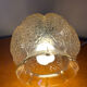 Vintage glass pendant lamp 1960