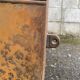 Open cast iron fireplace, Art Nouveau style