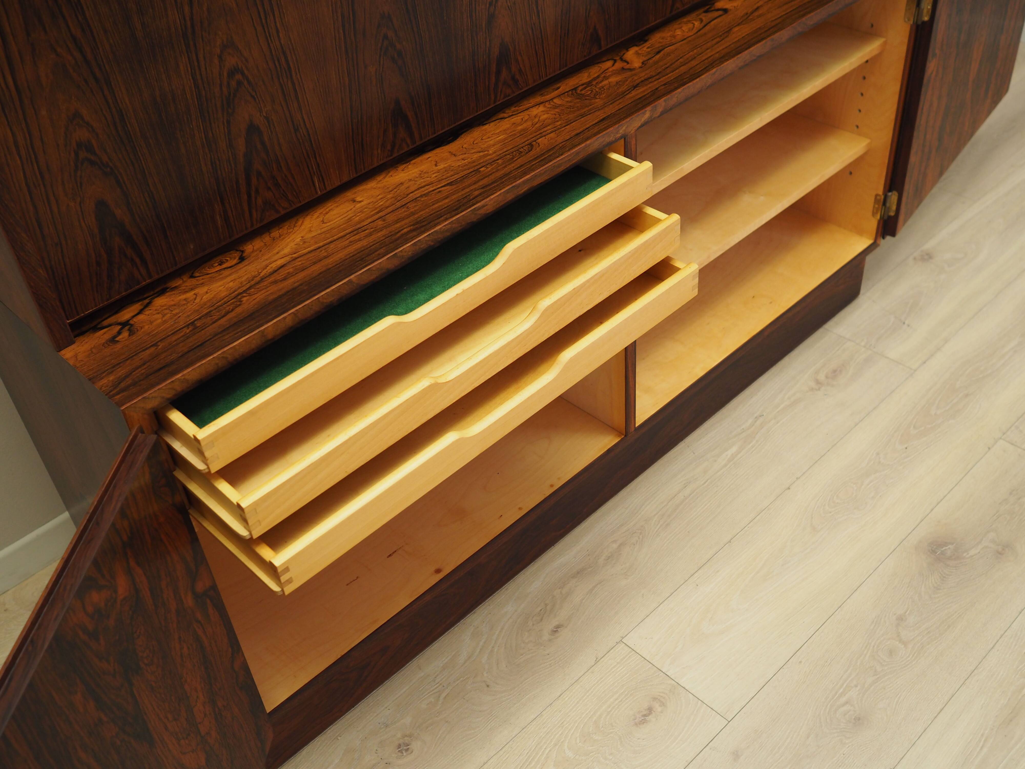 Rosewood bookcase, Danish design, 1970s, designer: Carlo Jensen, production