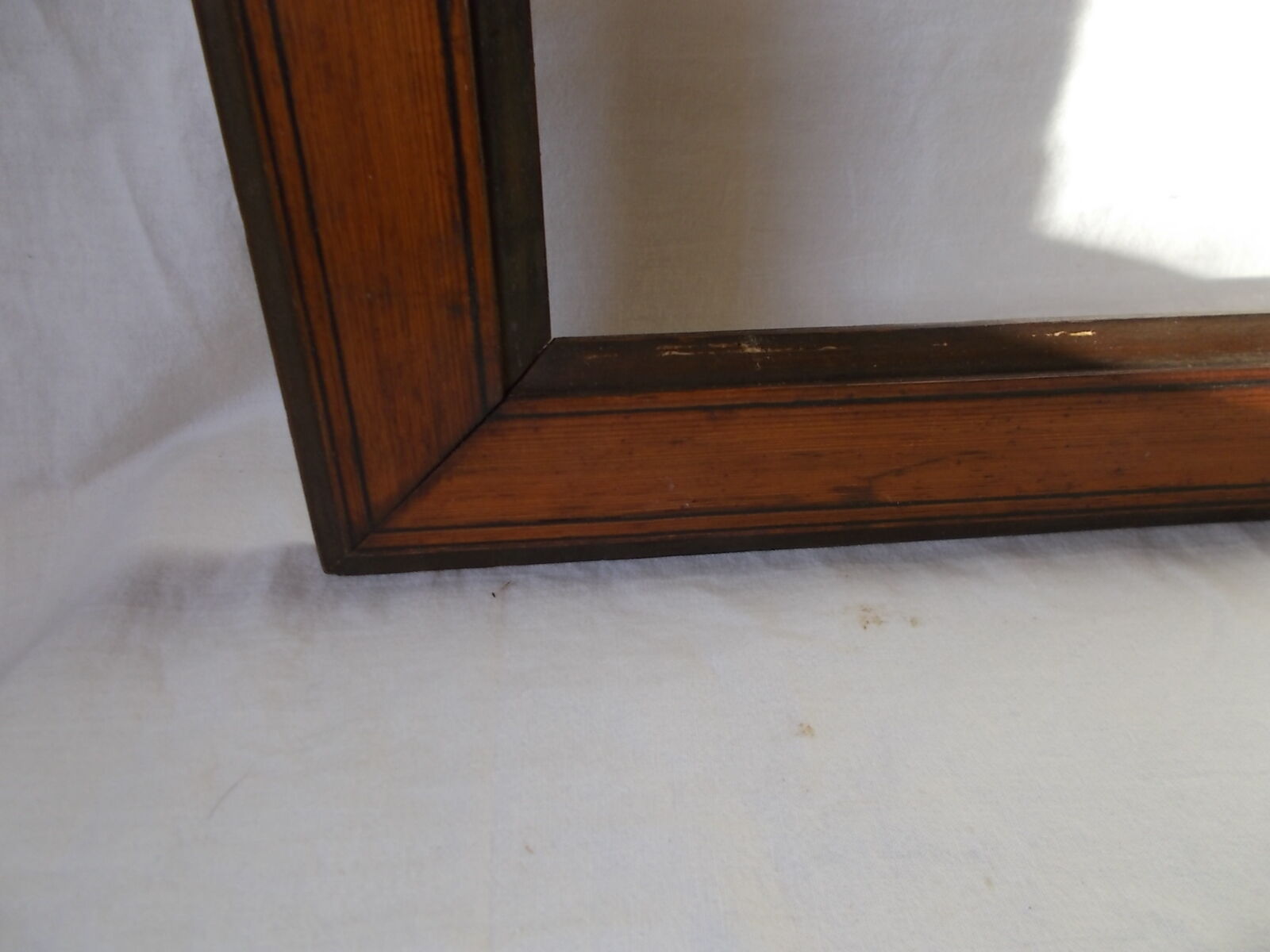 Wood frame 74 x 57.5, black border