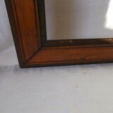 Wooden frame 74 x 57.5 black border