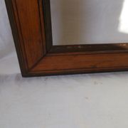Cadre bois 74 x 57,5 lisère noir