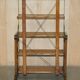 Transformable library table by Boeckh Brothers, circa 1910, restored.