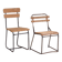 Chaises d’extérieur anciennes (vers 1920). Ensemble de 2 pièces #1