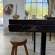 Dining table tiled 1950 dlg Capron