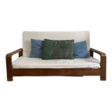 Wooden sofa