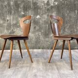 Pair of Baumann ant bistro chairs