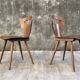 Pair of Baumann ant bistro chairs